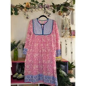 SZ Blockprints Jaipur Blockprint Caftan